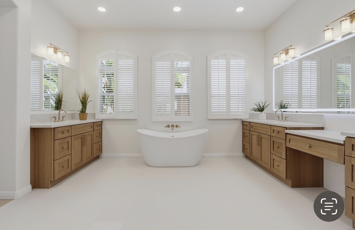 Master bathroom renovation